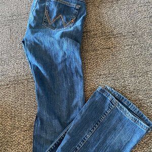 Wrangler Q baby jeans size 3/4 x 36